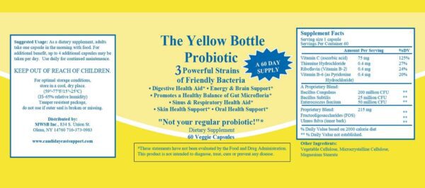 The Yellow Bottle label